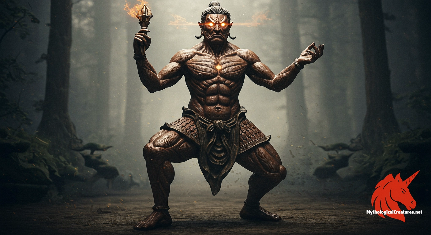 Vajrapani - Symbolises the Buddha's power and serves as an early dharmapala protecting the Dharma. Vajrapani - Symbolises the Buddha's power and serves as an early dharmapala protecting the Dharma.