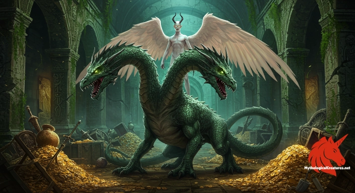 Depiction of Valac Discover another mythical creature