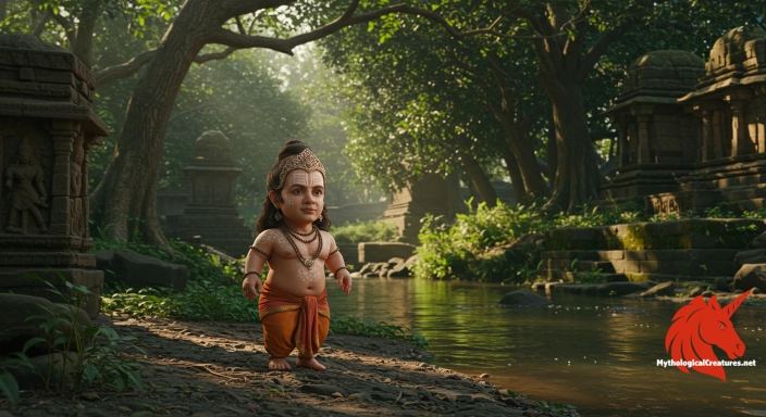 Depiction of Vamana Discover another mythical creature