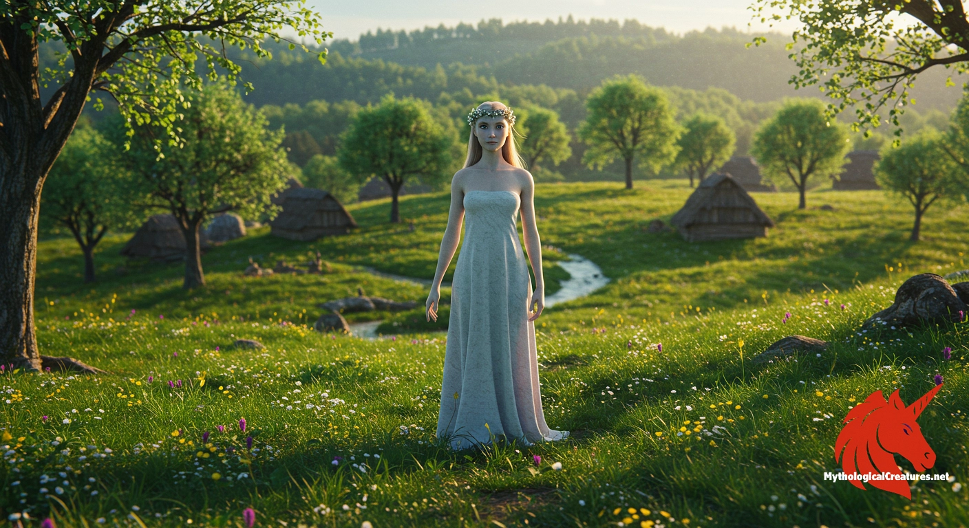 Vesna - Vesna symbolises the rejuvenation of nature and the cyclical rebirth associated with spring, playing a vital role in traditional rituals.