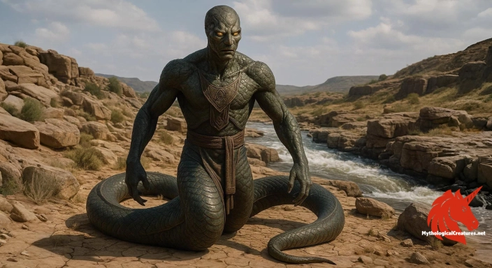 Depiction of Vritra Discover another mythical creature