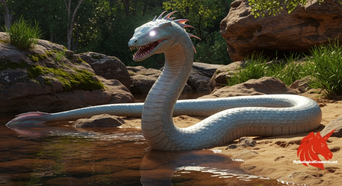 Depiction of Wagyl Discover another mythical creature
