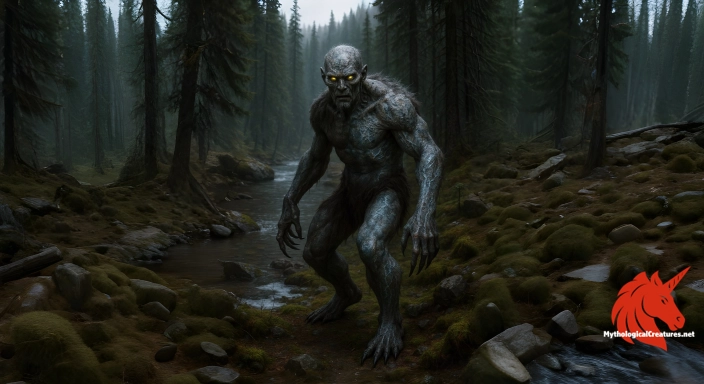 Depiction of Wechuge Discover another mythical creature