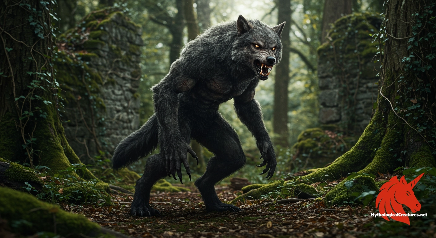 Werewolf - Werewolf legends explore themes of human transformation, the duality of nature, and the consequences of cursed afflictions, reflecting societal fears during witch-hunt eras. Werewolf - Werewolf legends explore themes of human transformation, the duality of nature, and the consequences of cursed afflictions, reflecting societal fears during witch-hunt eras.