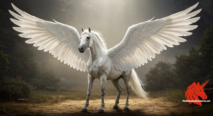 Depiction of Winged horse Discover another mythical creature