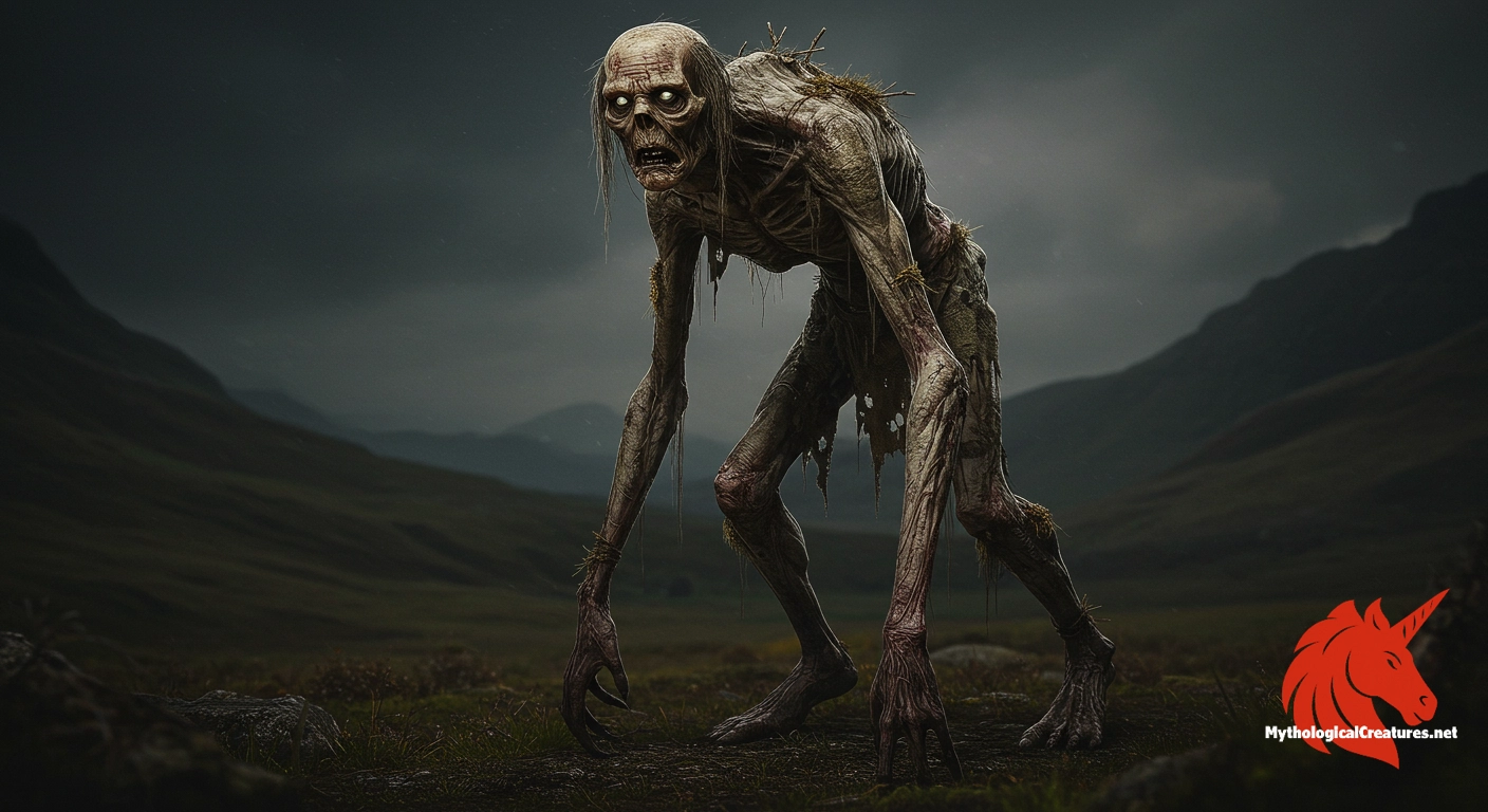 Wirry-cow - Functions as a cultural symbol of terror and serves as a cautionary figure in Scottish tradition.