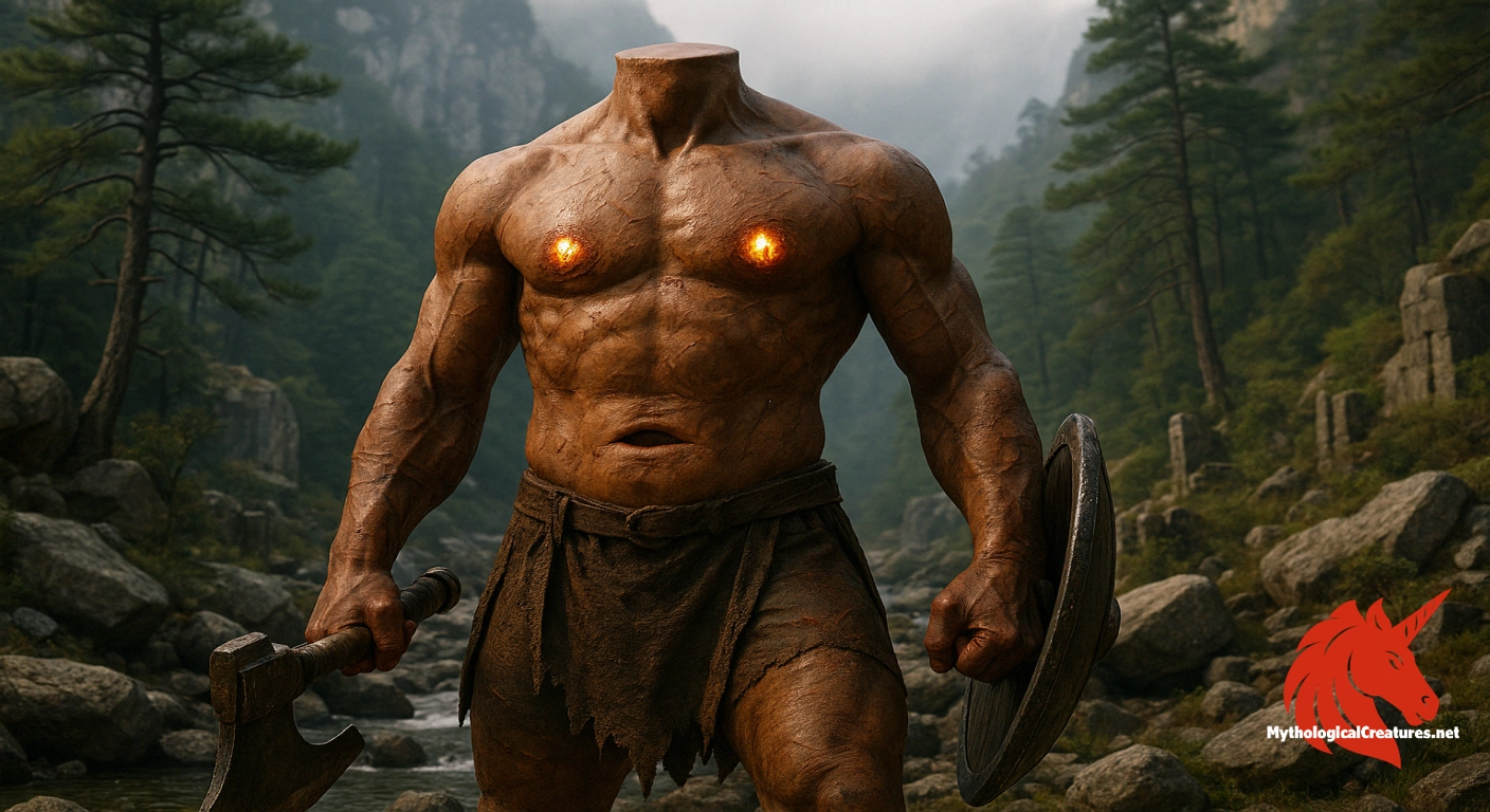 Xingtian - Embodies defiance against divine authority and the unyielding spirit of rebellion