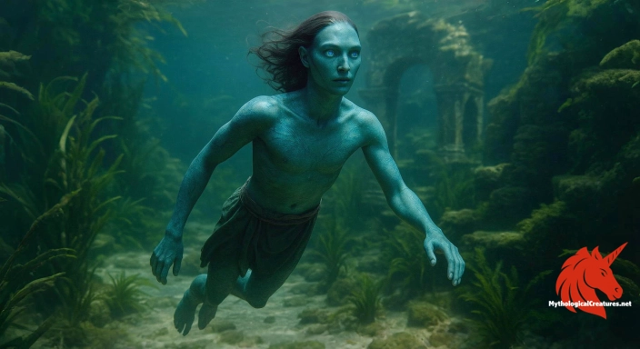 Depiction of Yacuruna Discover another mythical creature