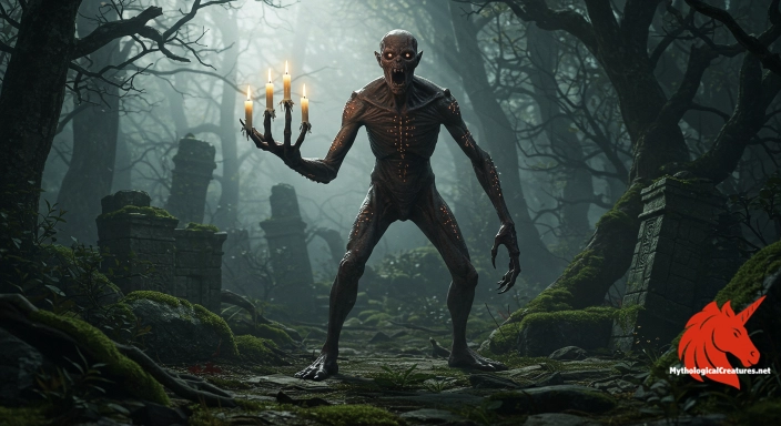 Depiction of Yan-gant-y-tan Discover another mythical creature