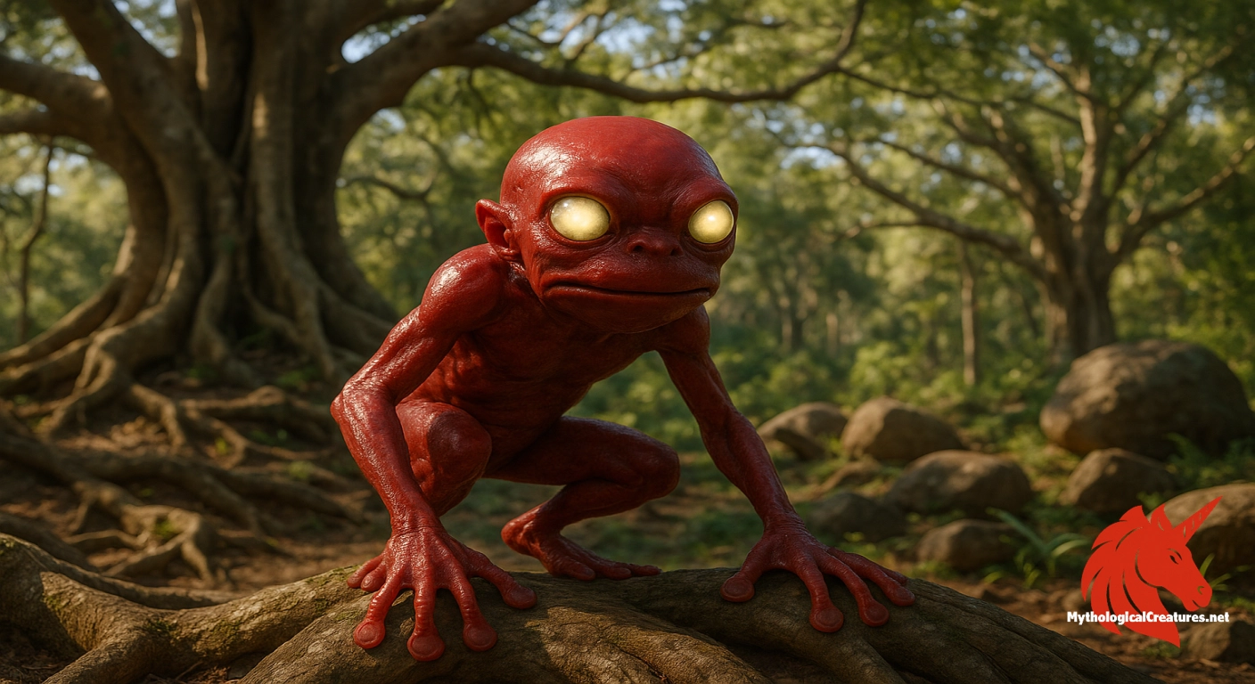 Yara-ma-yha-who - Serves as a moral warning in Aboriginal folklore, embodying transformation and the dangers of misbehaviour.