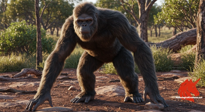 Depiction of Yowie Discover another mythical creature